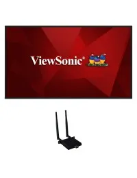 The ViewSonic CDE8630-W1 comes with the CDE8630, and a wifi/bluetooth adapter