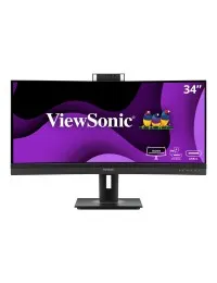 VG3457CV - 34" UWQHD Curved Video Conferencing Monitor with Windows Hello Compatible IR Webcam, 100W USB-C, RJ45 Ethernet