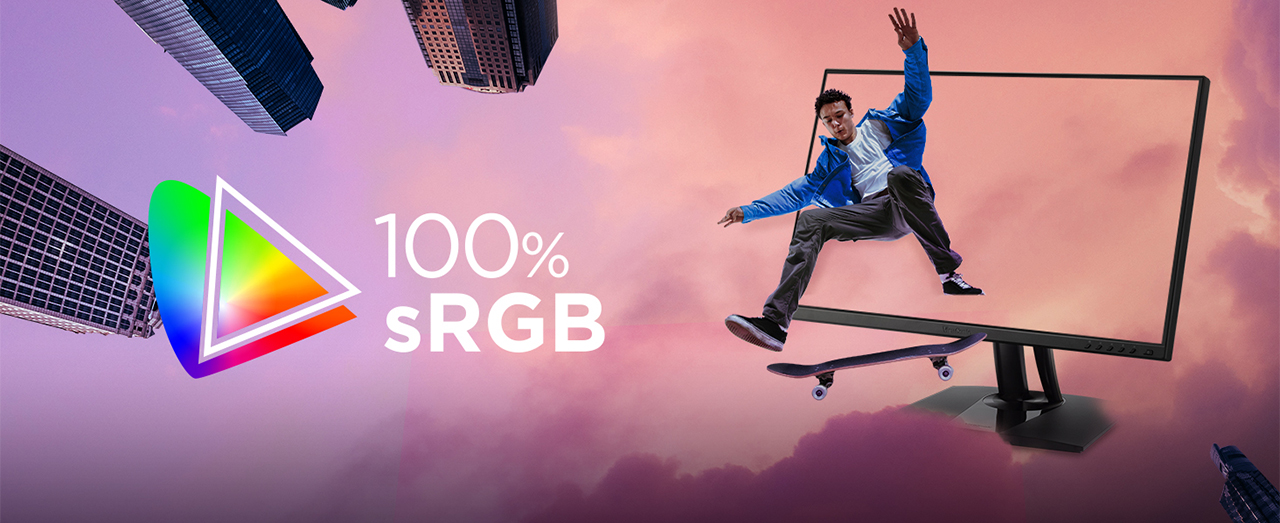 100% sRGB